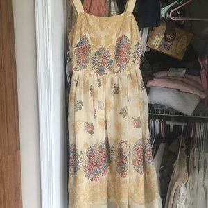 VTG Paisly Floral Sundress